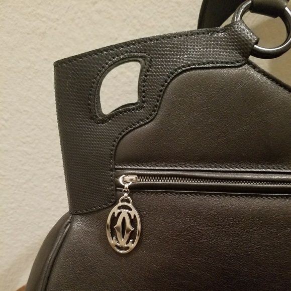 Cartier Marcello de Cartier Leather Handbag - Picture 3 of 7